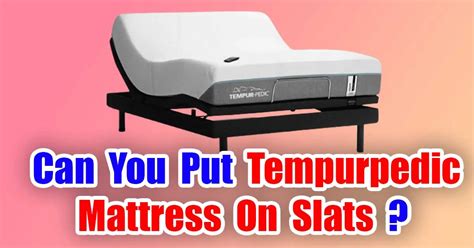 tempurpedic slats